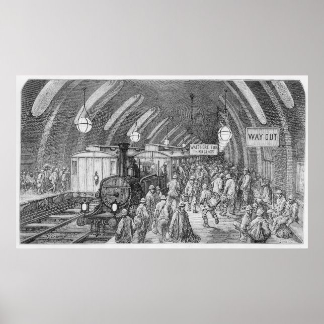 Arbetarnas tåg poster (Framsidan)