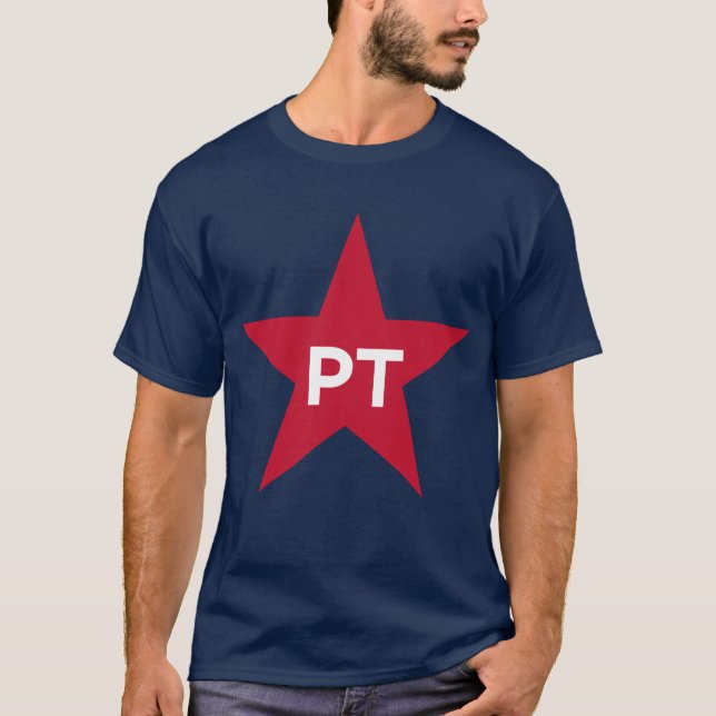 Arbetarparty Brasilien T-shirt (Framsida)