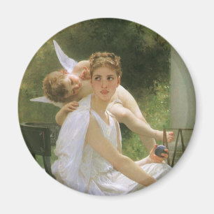 Arbete avbröts av Bouguereau, Angel Porträtt Magnet
