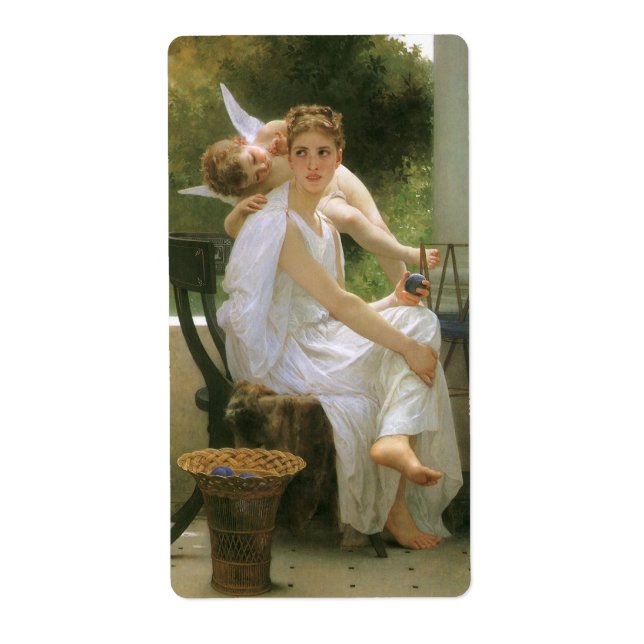 Arbete avbrutet av Bouguereau, Angel Porträtt Fraktsedel (Framsidan)