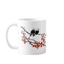 Arbete Bestie Gift för medarbetare - två fåglar Re