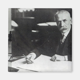 Arbete för herr Edward Elgar på en orchestral Magnet