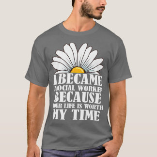 Arbete för kvinnliga Social-arbetare Studenten Soc T Shirt