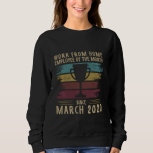 Arbete från hemlandets medarbetare sedan mars t shirt