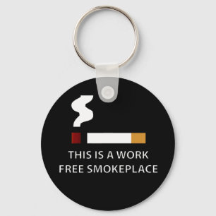 Arbete frigör Smokeplace Nyckelring