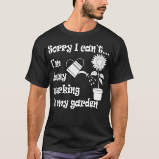 Arbete i Garden Ironic  for Gardener Pullo T Shirt