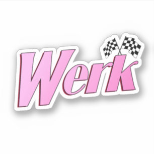 Arbete Klistermärken