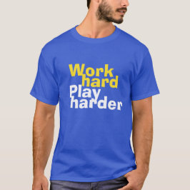Arbete kontra Play-skjortor och jacka Tee