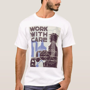 Arbete med omsorg 1937 WPA Tee Shirt