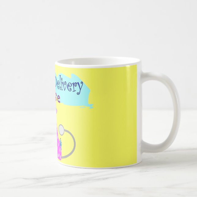 Arbete- och leveranssjuksköterskagåvor kaffemugg (Höger)