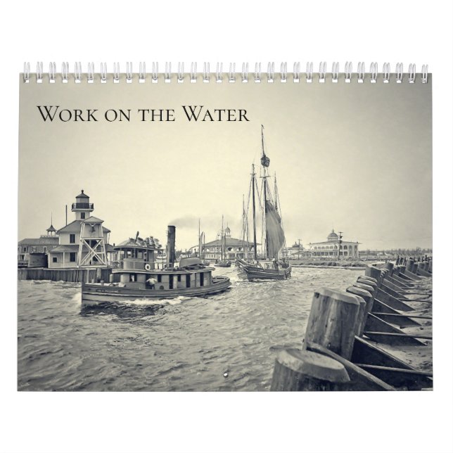 Arbete på vatten kalender (Omslag)