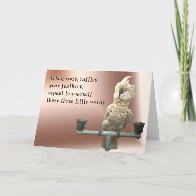 Arbete rufsar kort (Framsida)