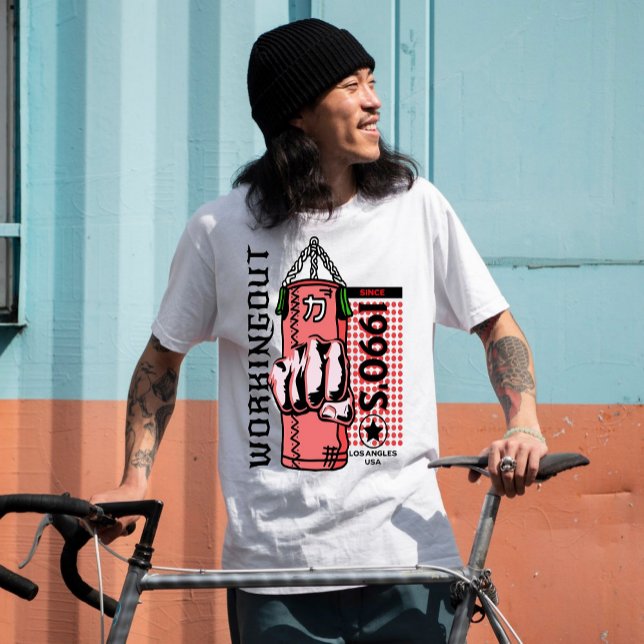 Arbete sedan 1990-talet i Los angeles-grafik T Shirt (Skapare uppladdad)