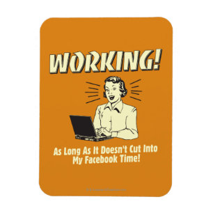 Arbete: Snitt in i Facebook Time Magnet