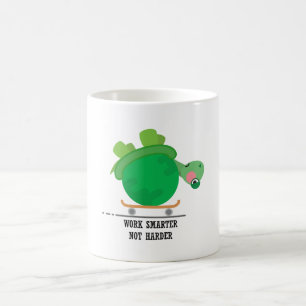 Arbete som är mer smart som inte är mer hård kaffemugg