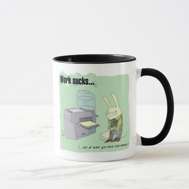 Arbete suger mugg (Höger)