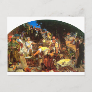 Arbete vid Ford Madox Brown Vykort