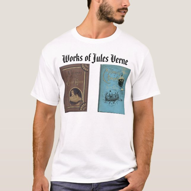 Arbeten av Jules Verne T-shirt (Framsida)