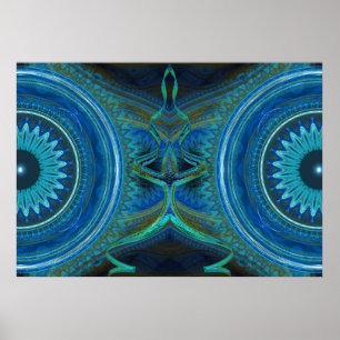Arbeten i Kaleidoscope Poster