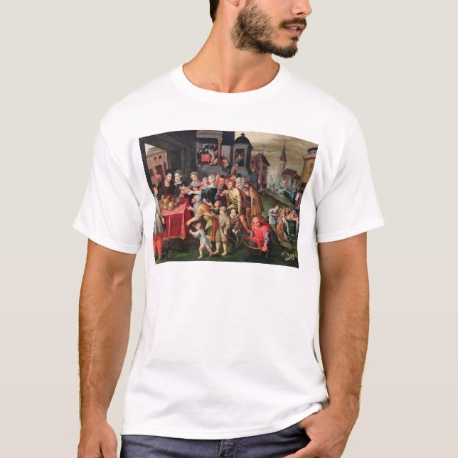 Arbetena av förskoning t shirt (Framsida)