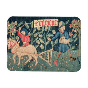 Arbetena av månaderna, Alsace (tapestryen) Vict Magnet