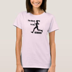 Arbetet är den belönade kvinnans Springer T Shirt