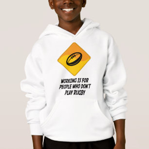 Arbetet är för folk som inte leker Rugby T Shirt
