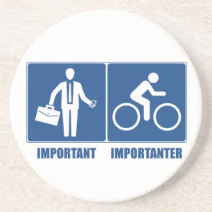 Arbetet är viktigt, cykling är viktigt underlägg sandsten