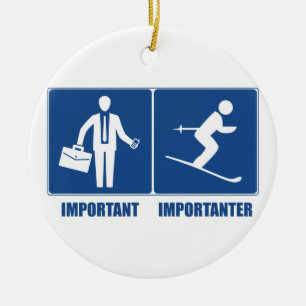 Arbetet är viktigt, det är viktigt att hoppas över julgransprydnad keramik