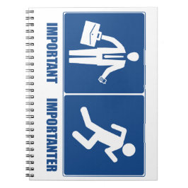 Arbetet är viktigt, det är viktigt att köra anteckningsbok