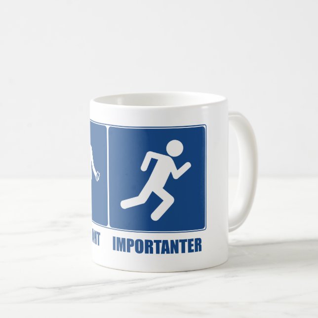 Arbetet är viktigt, det är viktigt att köra kaffemugg (Framsida höger)