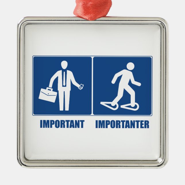 Arbetet är viktigt eftersom det är viktigt att sko julgransprydnad metall (Framsidan)