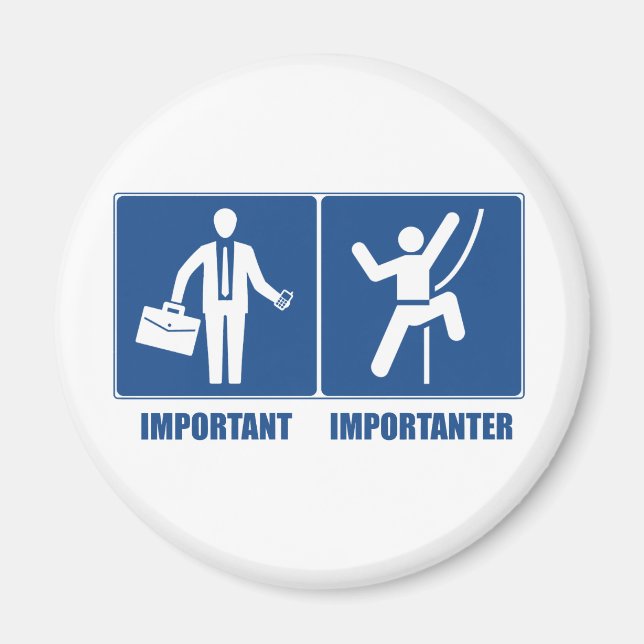 Arbetet är viktigt, klimatet är viktigt magnet (Framsidan)