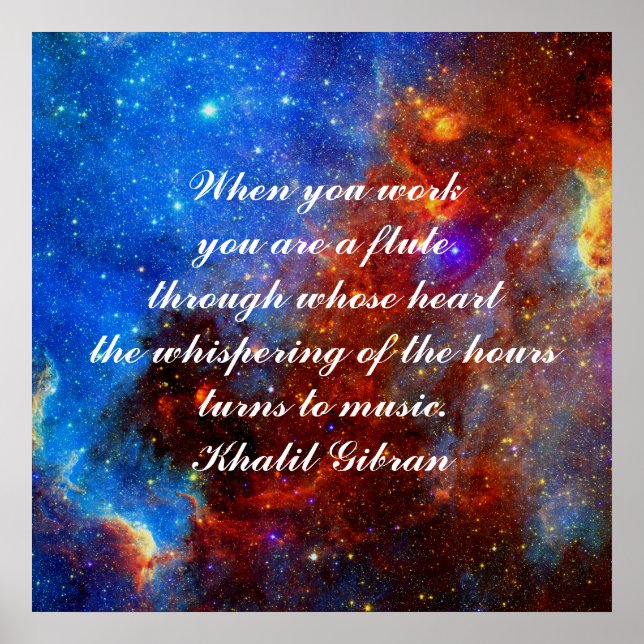 Arbetet i kärlek görs synligt poster (Framsidan)