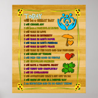 Arbetet i social i dag kommer att vara en Underbar Poster