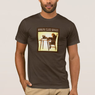 Arbetet klassificerar apan t shirt