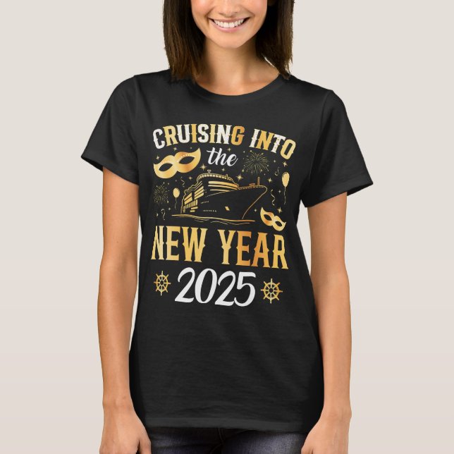 Arbetet med nya året 2025 Kvinnor T Shirt (Framsida)
