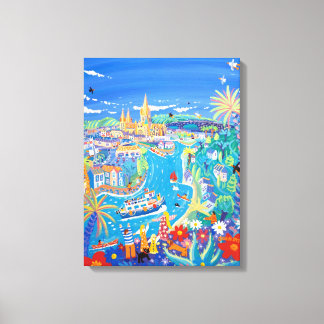 Arbetet på Canvas: Dagen Resa till Truro Canvastryck