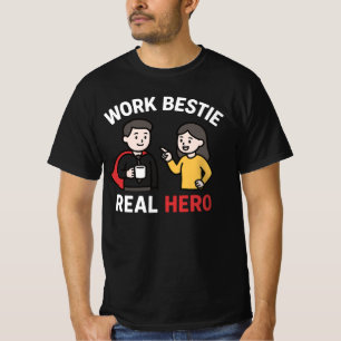 Arbetets bästa kompis riktiga hjälte Rolig GIF fö T Shirt
