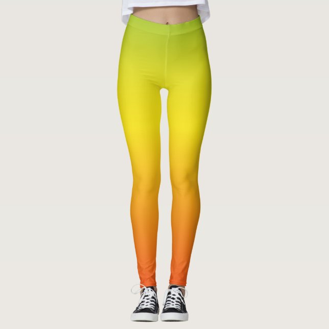 Arbetning med Grönten Bold Orange i BrightStor Leggings (Framsida)
