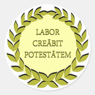 ARBETS- CREĀBIT POTESTĀTEM RUNT KLISTERMÄRKE