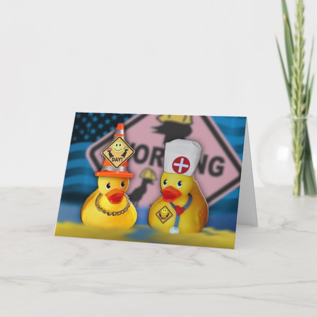 Arbets- dagkärlek 2 kort (Framsida)