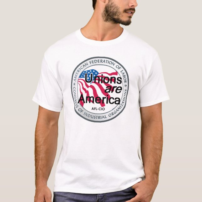 Arbets- dagunionT-tröja Tee (Framsida)