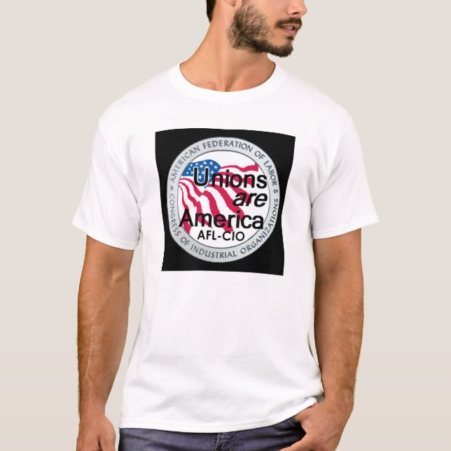 Arbets- dagunionT-tröja Tee (Framsida)