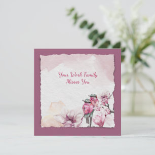 Arbets-familjen missar att du kommer bra