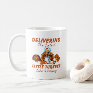 Arbets- och leveransgåva för sjuksköterska Thanksg Kaffemugg