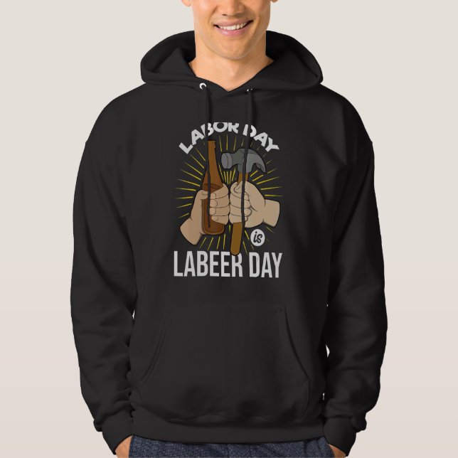 Arbetsdag 1 hoodie (Framsida)