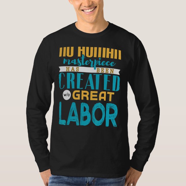 Arbetsdag 2 t shirt (Framsida)