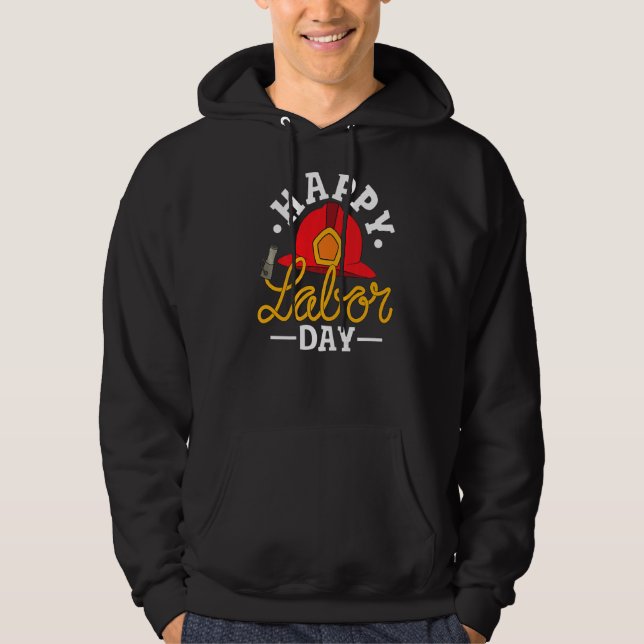 Arbetsdag 5 hoodie (Framsida)