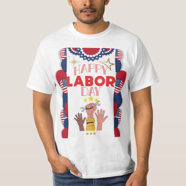 Arbetsdag T Shirt (Framsida)